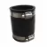 Flexible Coupling, 2"PVC Black