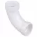 DWV-PVC LONG TURN 90 SLIP 3"