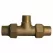 Tee, 1"Flare x Flare x MNPT Brass 74762 Series