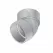 4" Hub x Spigot NDS P Series SDR-35 White PVC 45 Degrees 1/8 Bend Solvent Weld Sewer Elbow