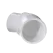1-1/2" 45 Street Elbow PVC Sch. 40 Spigot x Slip | 427-015