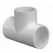 PVC Schedule 40 - Tee, 1-1/2" Slip White | 401015