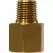 Adapter, 1/4"Female Flare x MIP Brass Straight