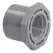 Sch. 80 Gray PVC Bushing 3" x 2" Spigot x Reducing FPT | 838-338