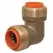 Elbow, 3/4"Push Brass P707 Series 90 Degrees