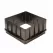 Riser, 16" x 16" Black HDPE Square