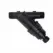 Wye Filter, 1" 150 Mesh 18 gpm 80 psi Black 4E Plastic Spin Clean Series with Screen
