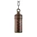 Alliance Lighting Hanging Light, Ceramic Bi-Pin G4 LED 3W, Aged Brass | AOLHL200LED