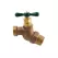 Aqualine Hose Bibb, 1/2" X 3/4"Fipt X Mht Brass | HB075M