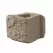 Palermo Block, 8" x 9-1/2" x 9" Tan AB Europa