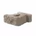 Bordeaux Block, 4" x 10-1/2" x 9" Gray AB Europa