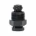 Air/Vacuum Release Valve, 1/2"MIPT Black