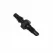 Adapter, 1/4"Barb x Threaded Black 21D1 Series