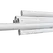 Sewer and Drain Pipe, 4" x 10'Bell End White PVC Solid