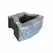 Borgert Products Retaining Wall, 16" x 12" x 6" Curved Split Face PanoMur | 8PW18