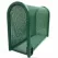 Protection Enclosure, 10" x 12" x 18" Forest Green Steel Backflow Lift-Off