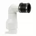 Swing Check Valve, 3"Slip x Rubber Coupling PVC Full Flow