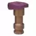 Quick Coupling Valve, 1"FNPT Red Brass 150 psi QCV Series 1-Piece