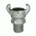 Iron Coupling, 3/4"Claw Coupling x MNPT Ductile
