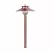 Top Assembly, 6.3" Flat Black Copper/Brass For Grande Risers in Path Lights Delmare Series Zoning