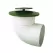 5-15/16" x 5-1/4" Pop-Up Drainage Emitter, w/Elbow And Universal Adapter | 430