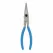 Long Nose Plier, 8" with Cutter Side Cutting