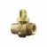 Ball Valve Curb Stop, 1"FPT Lead-Free Cast Brass 300 psi 203NL Series
