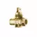 Ball Valve Curb Stop, 3/4"FPT Lead-Free Cast Brass 300 psi 262NL Series Minneapolis Pattern