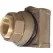 Slide Adapter, 1" Red Lead-Free Brass Pitless