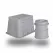Meter Box Body, 10" x 15" Rectangular Gray FL09
