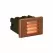 Wall Light, 2 W 2700K Integrated LED Powder Coated Bronze Metallic Stamped Copper Zoning