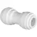 Hydro-Logic 3/8Inches QC x 3/8Inches QC union straight