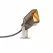 Up Light, 12.6 W 2700K Integrated LED Powder Coated Bronze Metallic Die-Cast C360 Brass Paner Baton Series