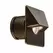 Wall Light, 2 W 2700K/4500K/5200K Integrated LED Powder Coated Bronze Metallic Die-Cast Brass Petit Oeil Series Square Zoning