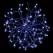 3D Shimmering Sphere, Blue Twinkle LED 16" Blue Tape Low Voltage