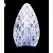 Christmas Light Bulb, Faceted E12 C7 LED Cool White Transparent