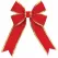 Decorative Bow, 18" Red Velvet with Gold Trim | BW-RGD-18