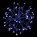 3D Shimmering Sphere, Blue Twinkle LED 12" Blue Tape Low Voltage