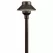 Path Light, Bi-Pin G4 2700K LED Powder Coated Bronze Metallic Die-Cast Aluminum