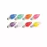 LED Bulb, Smooth 0.37 W E12 C7 LED Purple Transparent Decorative Premium