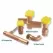 Quick Coupling Valve, 1"Female Red Brass 2-Piece with 1 Slot Non-Locking Yellow Lid