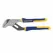 Joint Plier, 16" Blue/Yellow Groove Straight Jaw