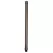 Riser, 1" x 18" Centennial Brass For 12 V Landscape Lights Male and Female