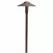 3 W 3000K Integrated LED Textured Architectural Bronze Aluminum Dome 8.25" x 22" Path Light | KIC15810AZT30R