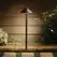 2 W 3000K Integrated LED Textured Architectural Bronze Aluminum Stepped Dome Path Light | KIC15820AZT