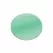 1.75" Holiday Green Glass For VLO Landscape Light Small Lens | KIC16071HGN
