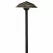 3.8 W 2700K Integrated LED Aged Bronze Aluminum Round Tiered Path Light | KIC16124AGZ27
