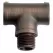 2-Fixture Mount, 2" x 2" x 1" Centennial Brass For 12 V Landscape Lights