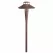 3.8 W 3000K Integrated LED Textured Tannery Bronze Aluminum Path Light | KIC15801TZT30R