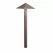 3.8 W 2700K Integrated LED Textured Tannery Bronze Aluminum Pyramid Path Light | KIC15802TZT27R